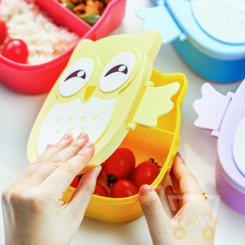 Cartoon Süße Eule Lunchbox