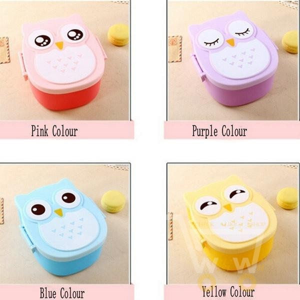 Cartoon Süße Eule Lunchbox