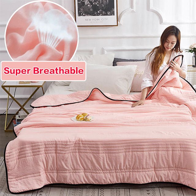Coole seidenartige Kingsize Sommerluftetuch