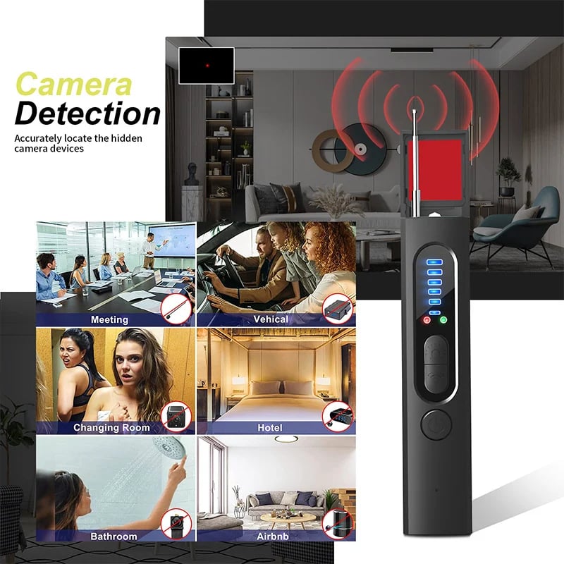 Versteckte Kamera & GPS Detektor