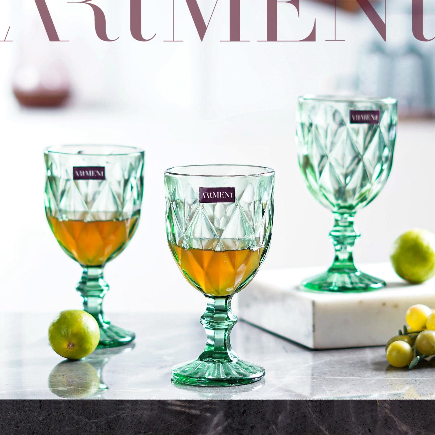 Gepunktete Chalice Weingläser Geschenkbox