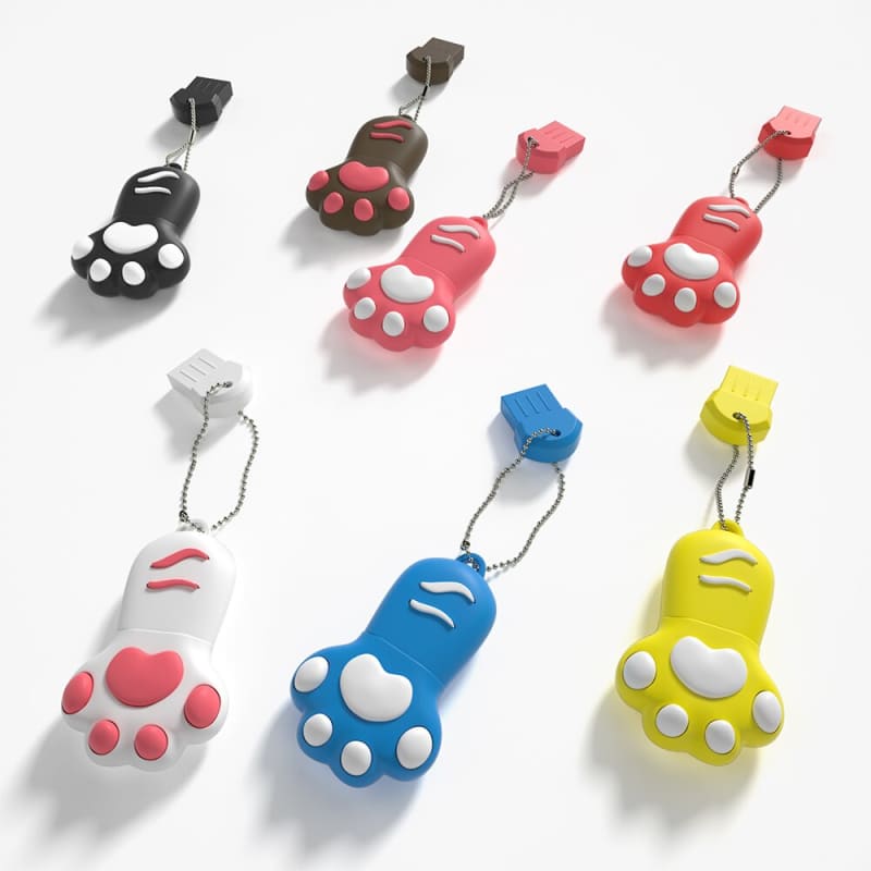 USB 2.0 Katzenpfote Schlüsselanhänger GEEKAT™