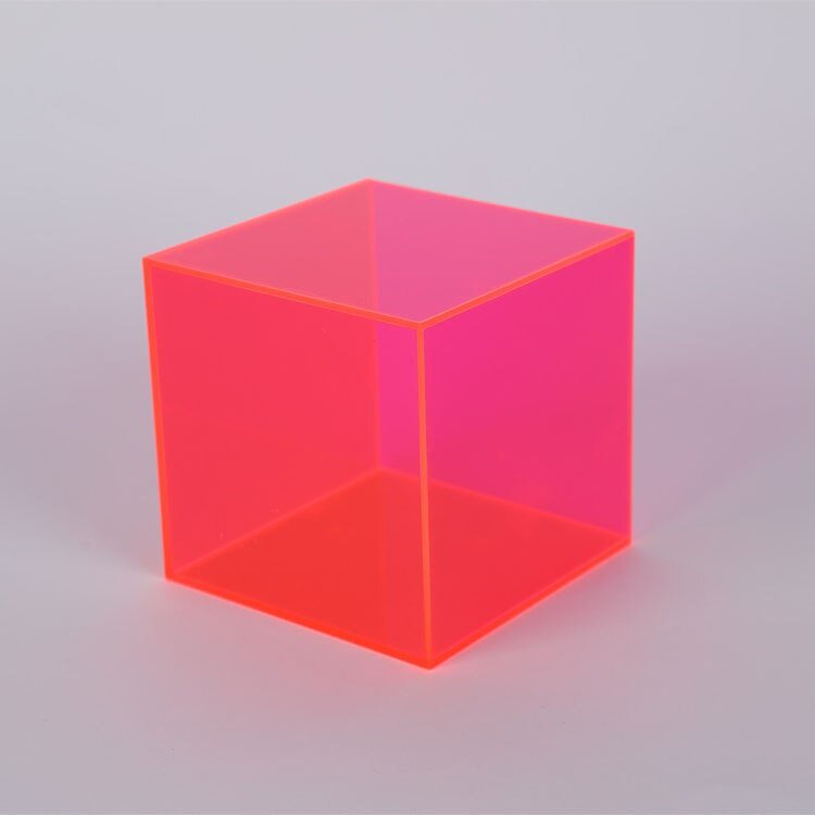 Bunte Acryl Display Aufbewahrungsbox