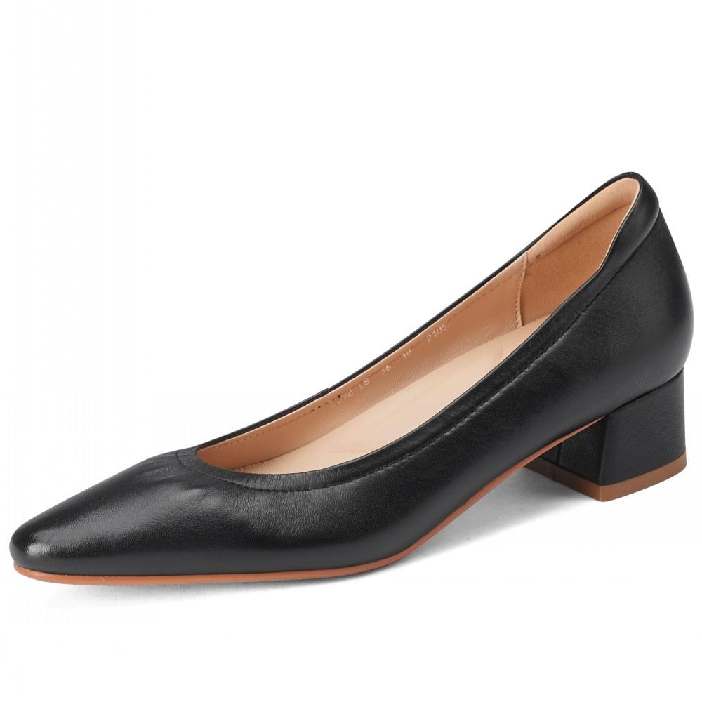 Bequeme High Heels Pumps - Damenschuhe Casual