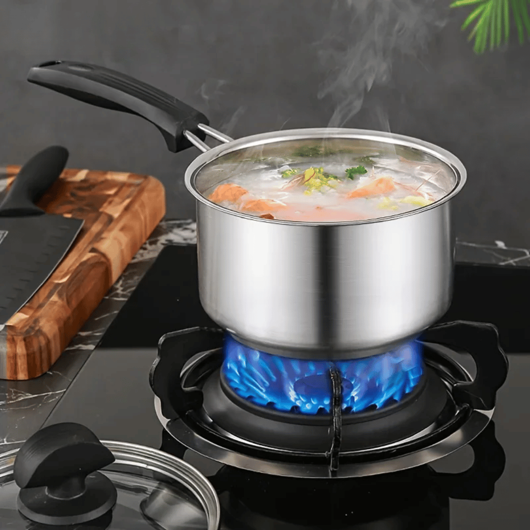 Sandsberg | Kochtopf Saucepan Bratpfanne Mit Dickem Boden Mit Glasdeckel