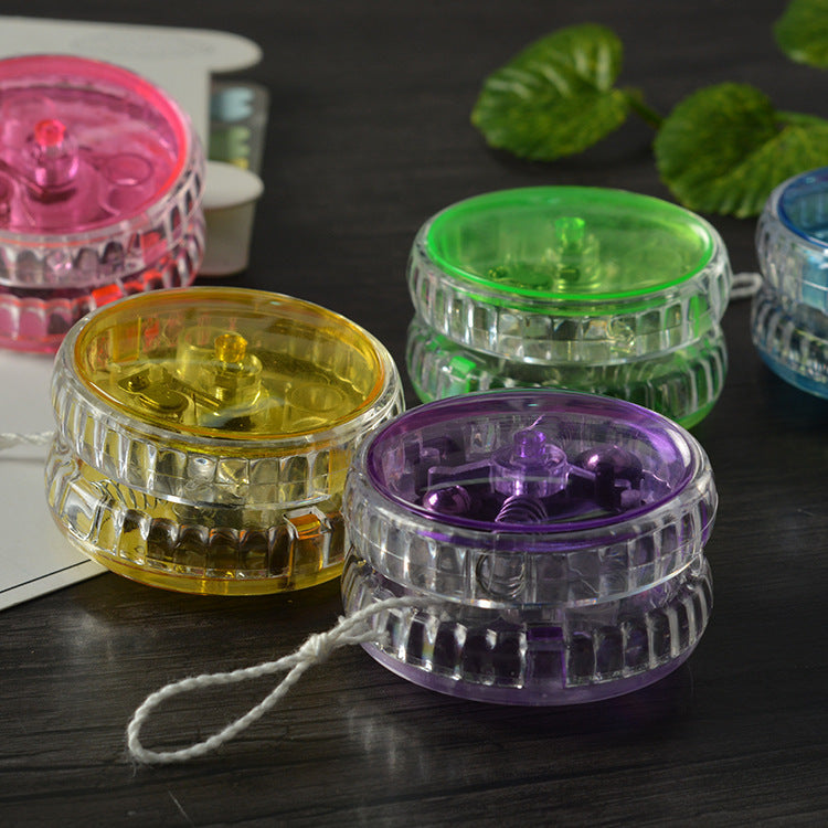 Leuchtendes Jo-Jo mit LED-Lernspielzeug für Kinder