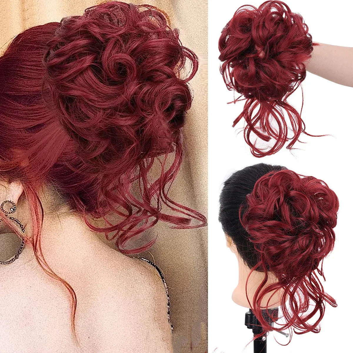 CurlyBun: Sofort Gelockt Dutt Haar Klammer
