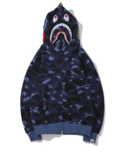 Herren Shark Camouflage Hoodies