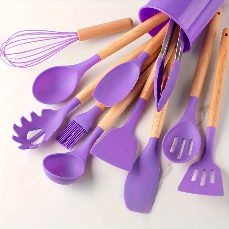 Canaya - Luxe Silikon Küchengeräte Set (12-teilig)