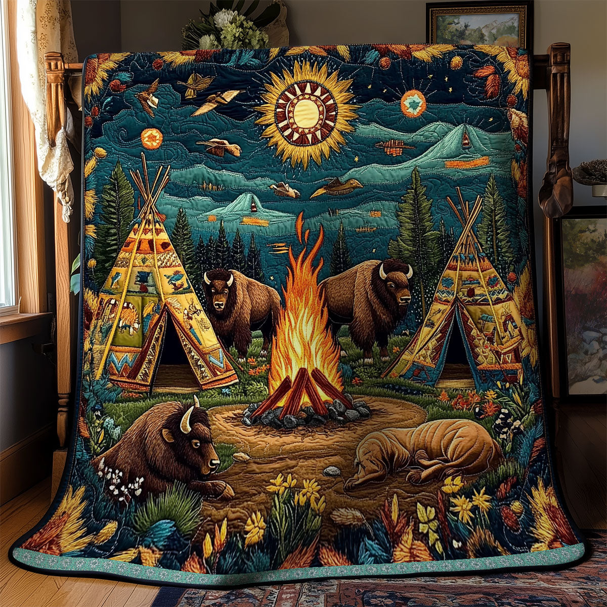 Native Camping Quilt