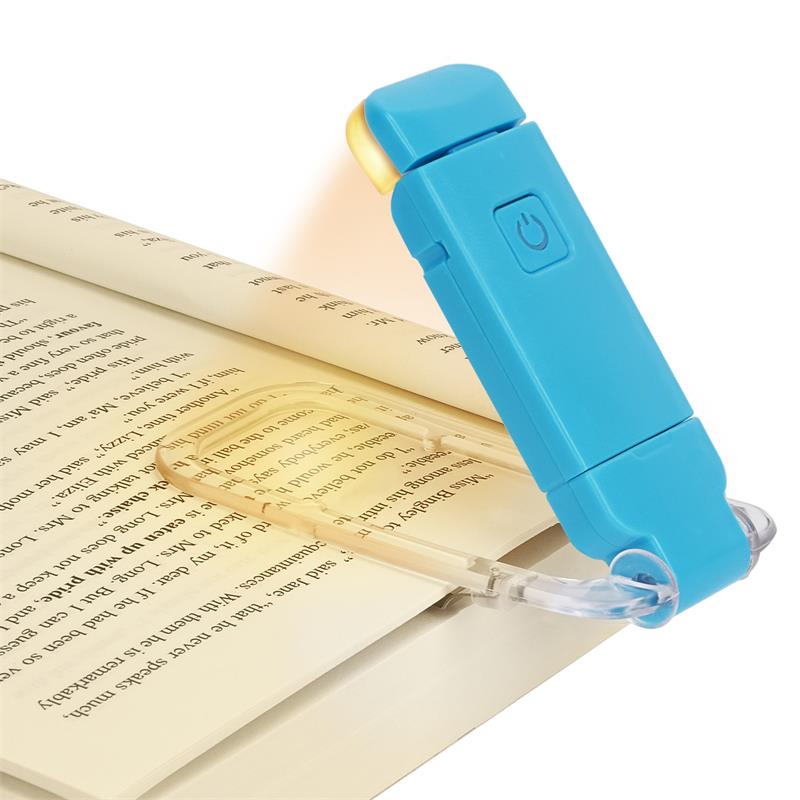 LED USB wiederaufladbare Buchleselampe Helligkeit einstellbar Augenschutz