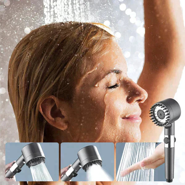 2-in-1 Bade- und Hautpflege, multifunktionale Massagedusche