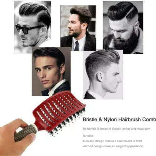 Haarbürste mit Nylonborsten zum Entwirren