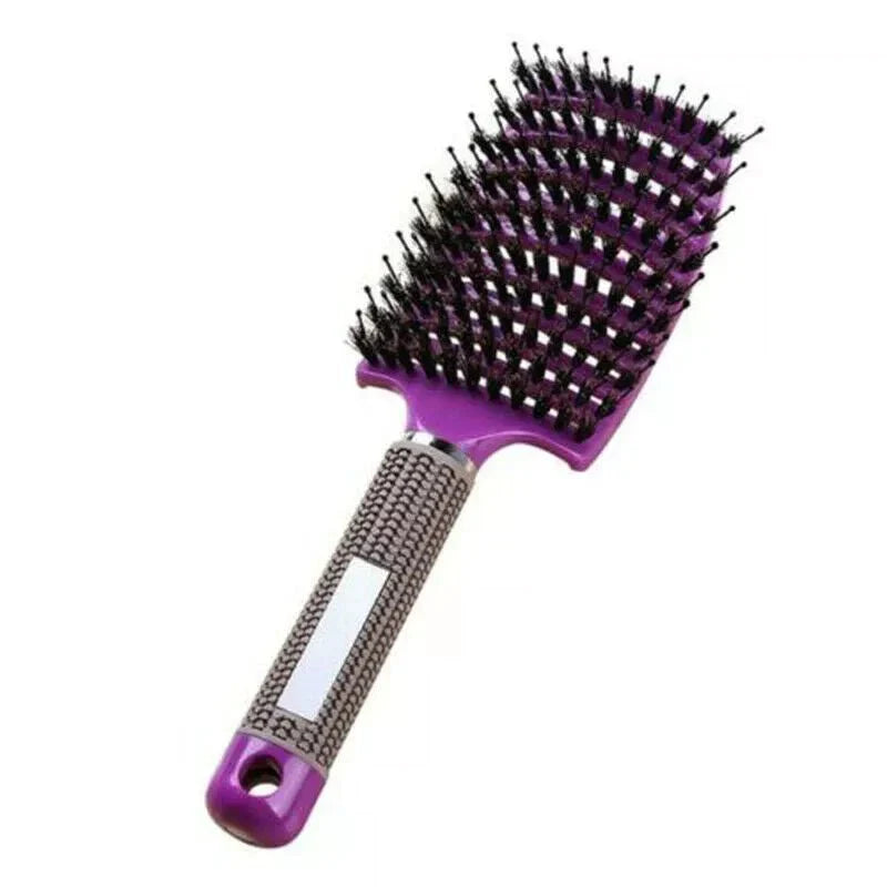 Haarbürste mit Nylonborsten zum Entwirren
