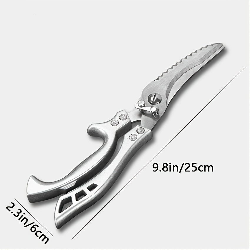 3-teiliges Set Küchenschneider für Geflügel, Multifunktionsschere aus hochwertigem Edelstahl