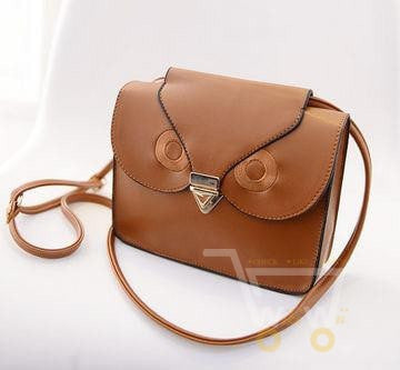 Diagonal Paket Packet Eule Leder Handtaschen