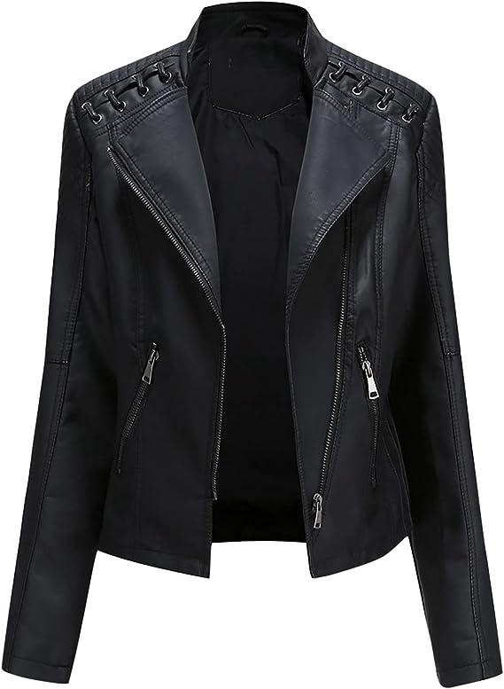 Gewaschene Lammlederjacke