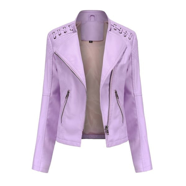 Gewaschene Lammlederjacke