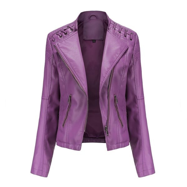 Gewaschene Lammlederjacke