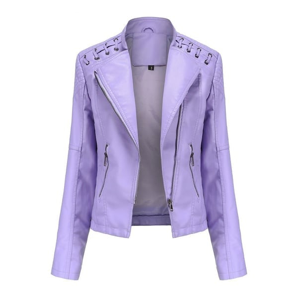 Gewaschene Lammlederjacke