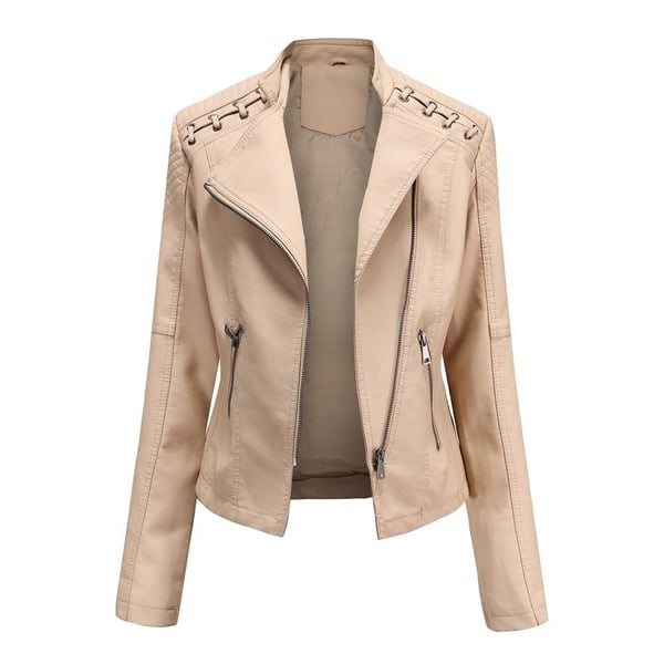 Gewaschene Lammlederjacke