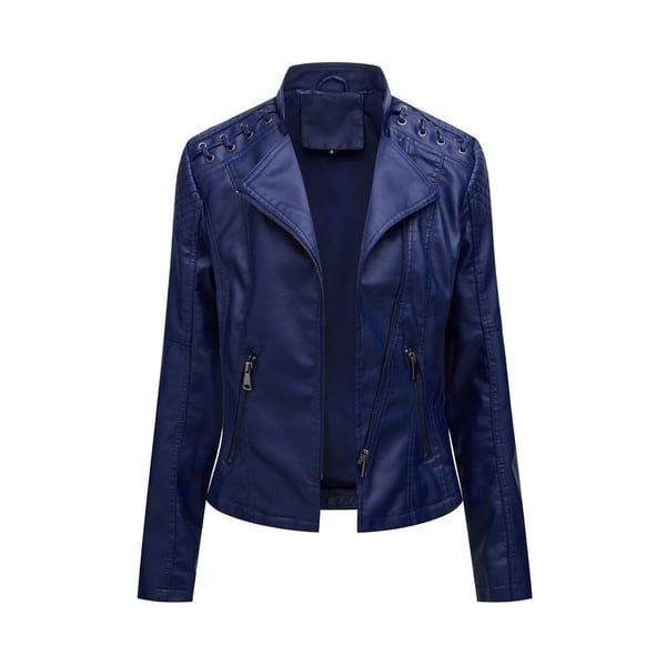 Gewaschene Lammlederjacke