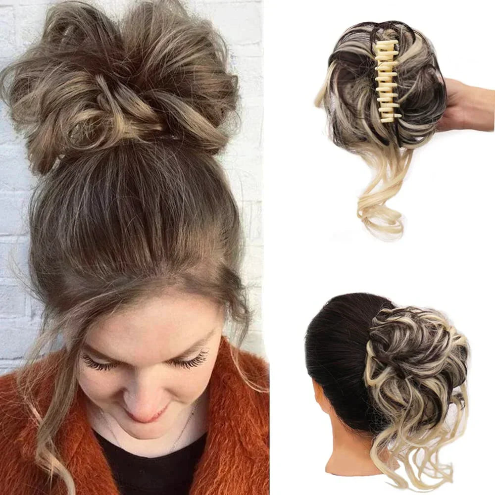 CurlyBun: Sofort Gelockt Dutt Haar Klammer