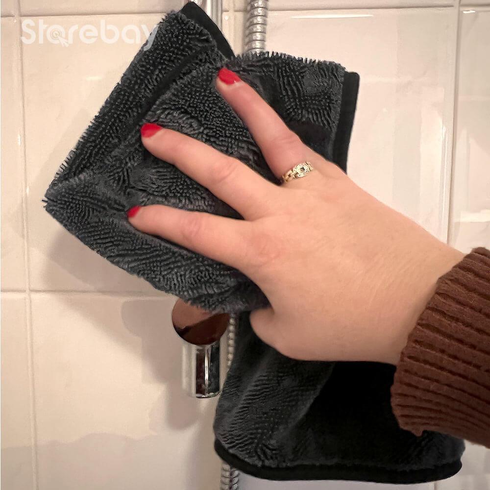 Sandsberg | EasyWipe – Ultra-absorbierende Mikrofaser-Trockentuch für streifenfreien Glanz