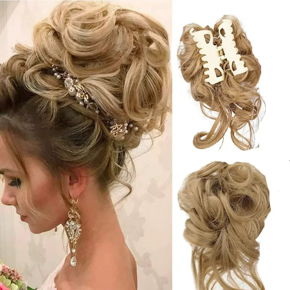 CurlyBun: Sofort Gelockt Dutt Haar Klammer