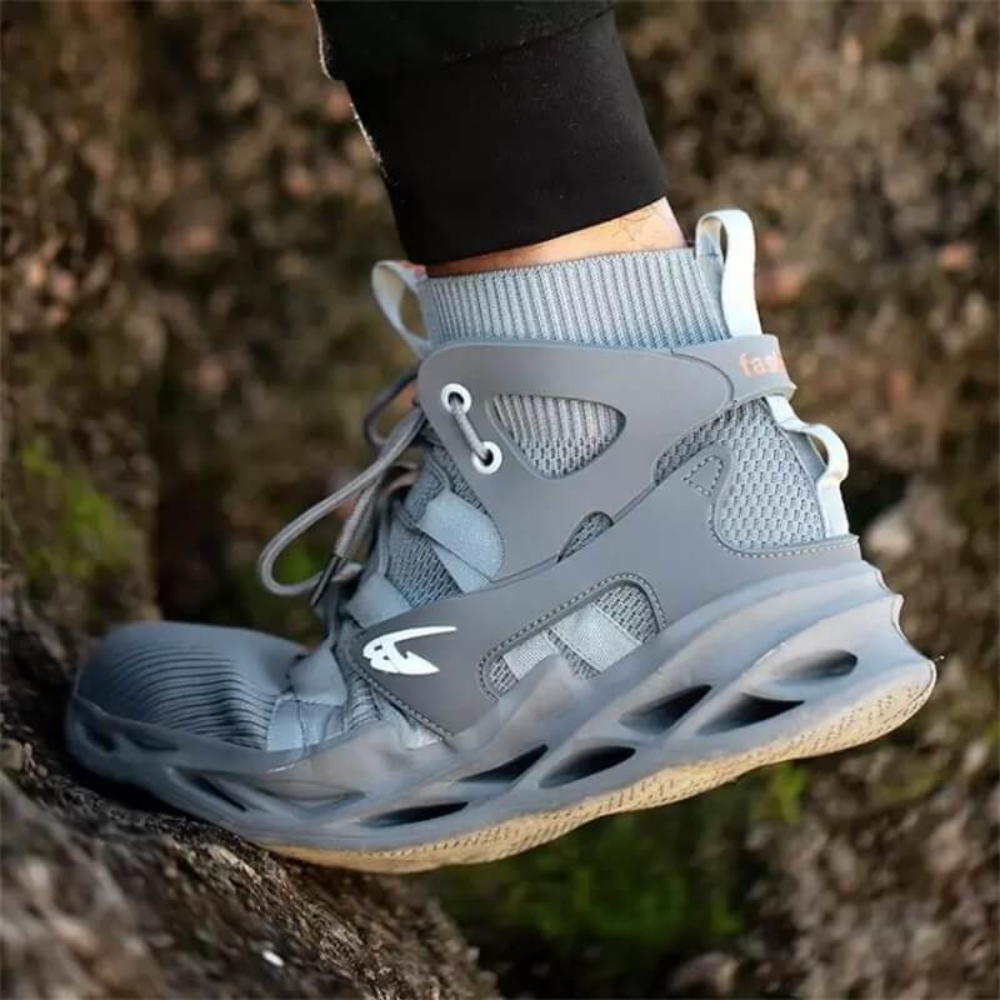 Leichte, atmungsaktive Arbeitsschuhe mit Stahlkappe