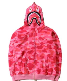 Herren Shark Camouflage Hoodies