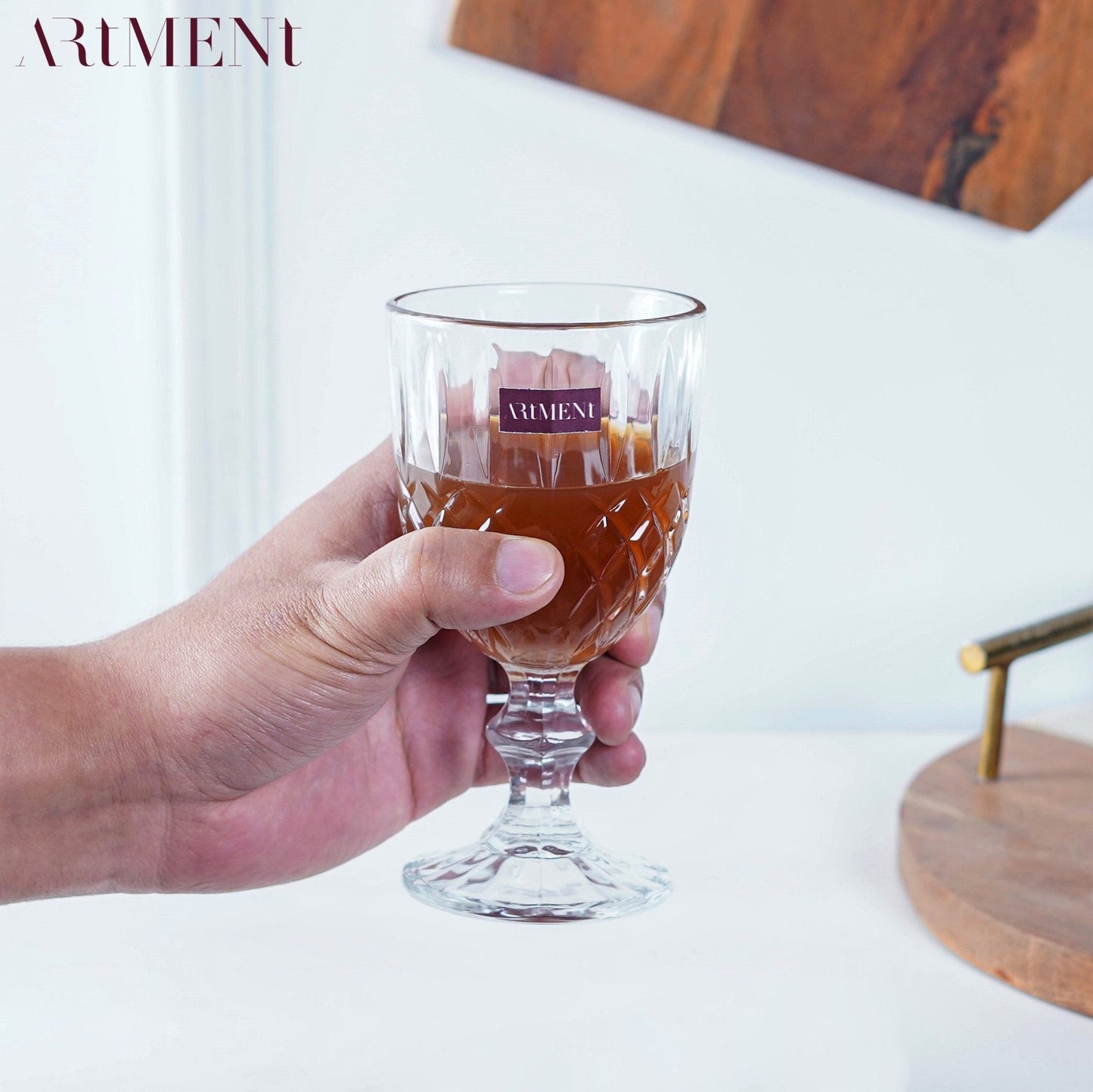 Elegante Ätzung Goblets