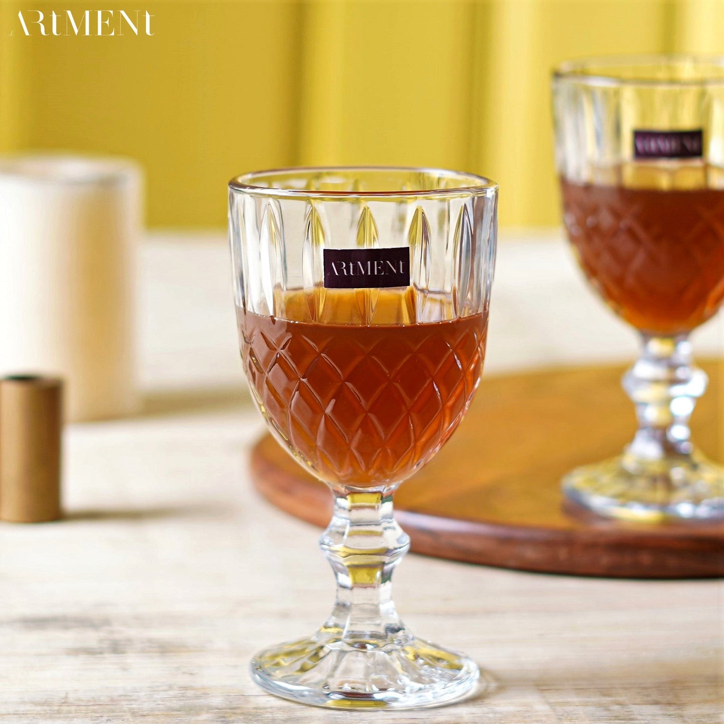 Elegante Ätzung Goblets