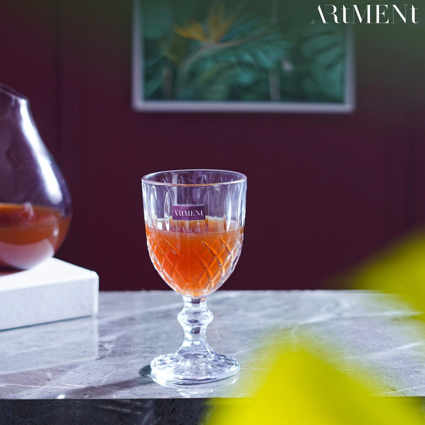 Elegante Ätzung Goblets