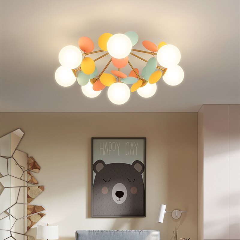 Blumenzweig Kronleuchter Wohnzimmer