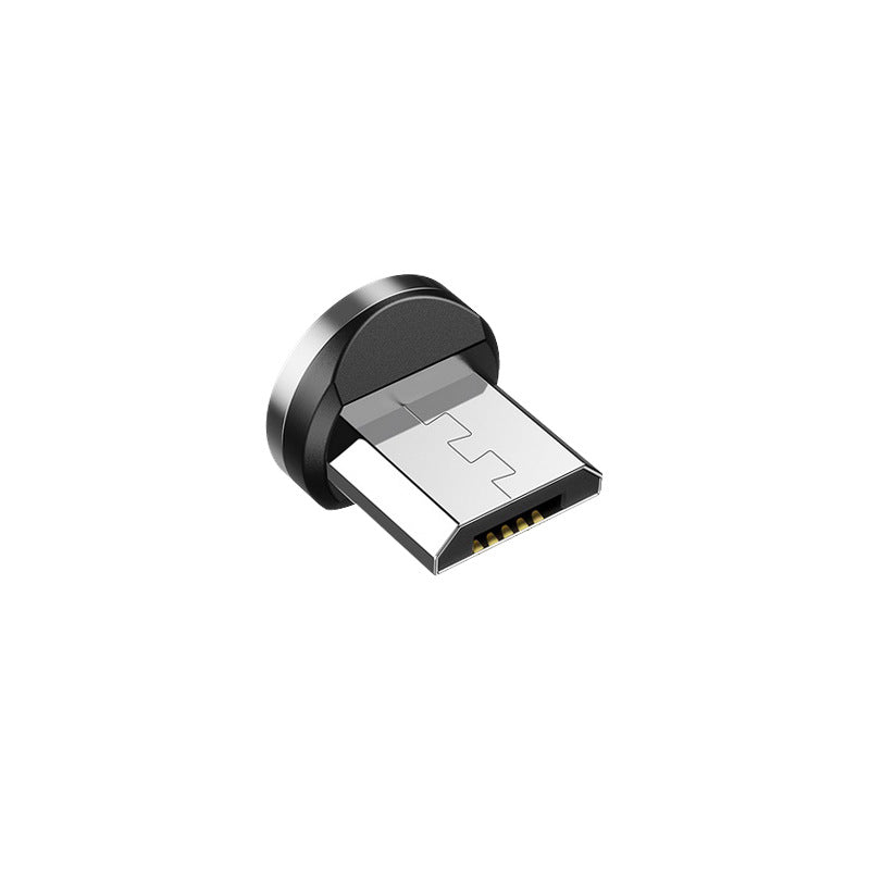 Datenkabel 540 Grad Blindabsaugung Rundes magnetisches Ladekabel Drei-in-eins gebogenes magnetisches Kabel