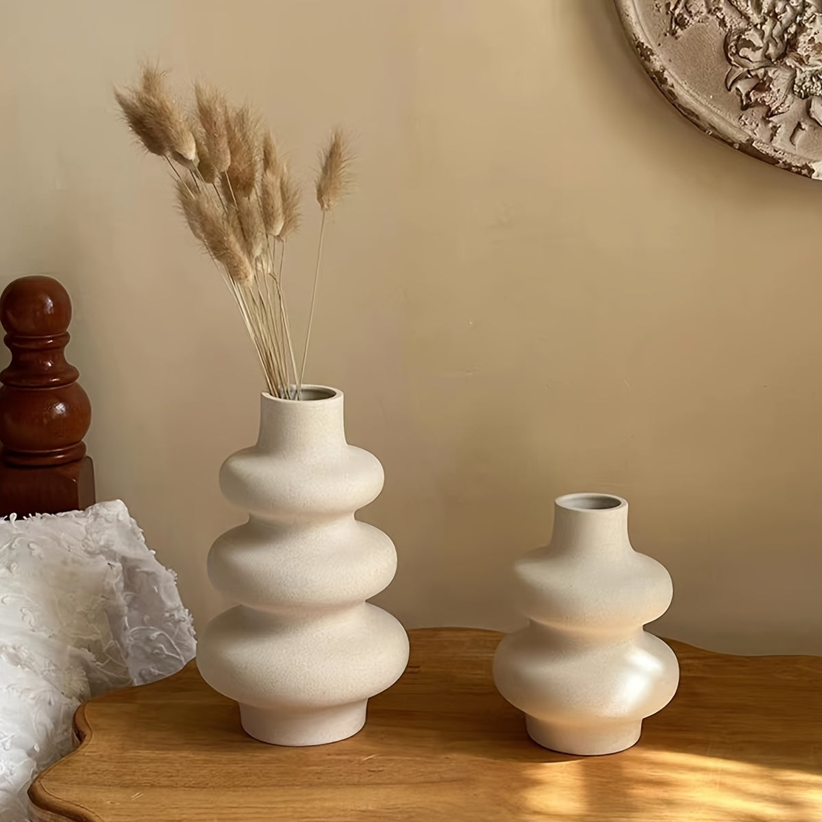 Boho Spiral Keramikvase