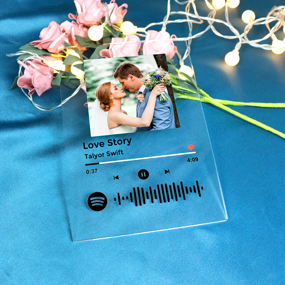 Personalisierte Spotify 3D-Lampe