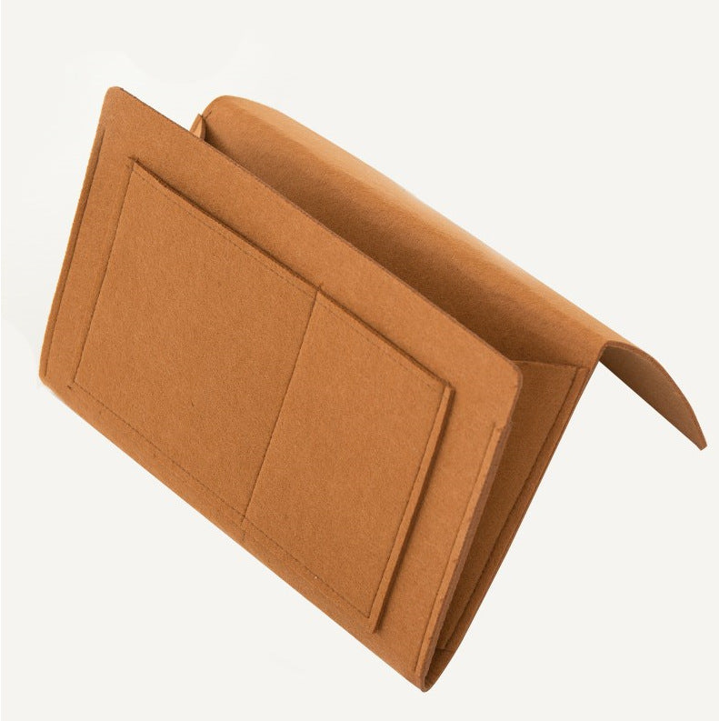 Filz-Bettaufhänger-Aufbewahrungstasche für Bett/Sofa/Tisch