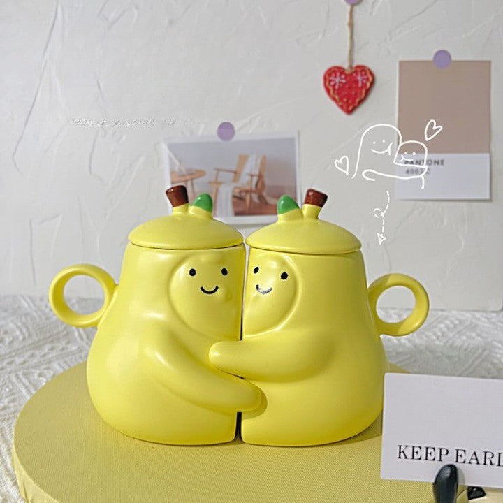 Cuddly Pear Keramisches Duo Becher