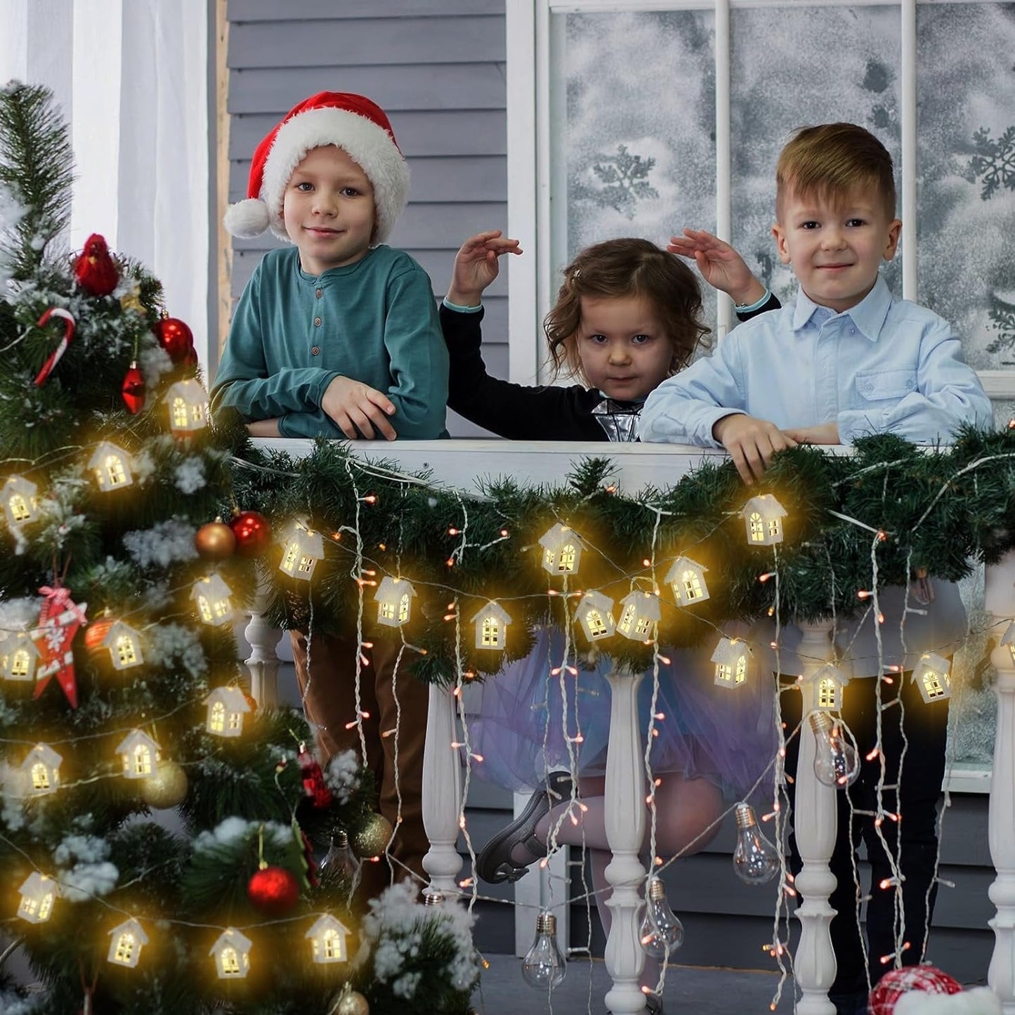 Sandsberg | Märchenwaldhauslichter - Weihnachtsdorfhäuser Lichterkette