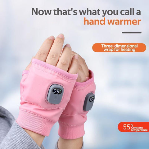 USB-aufladbare beheizbare Handschuhe ohne Finger