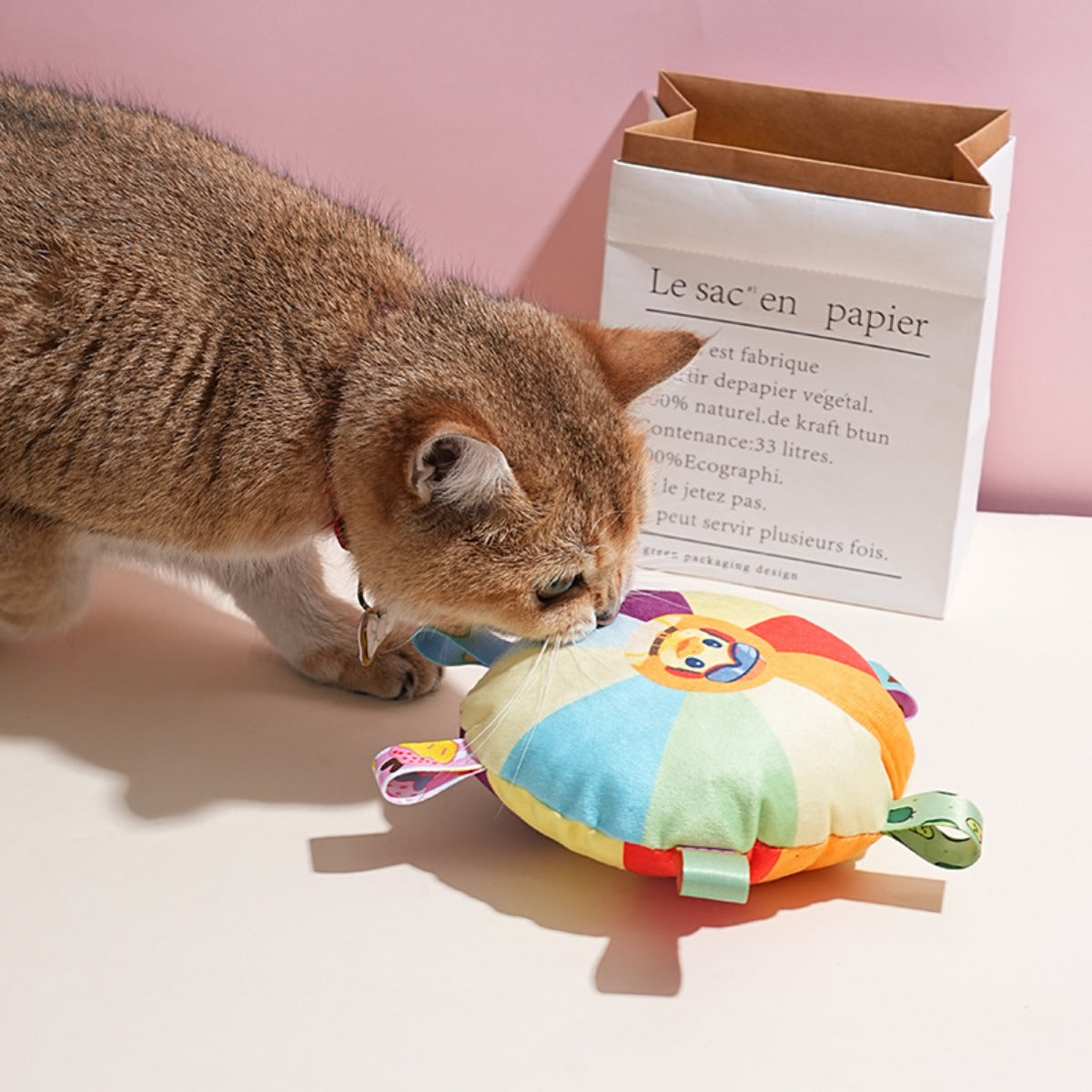 Sandsberg | Hondenfrisbee speelgoed pluchen geluidfrisbee