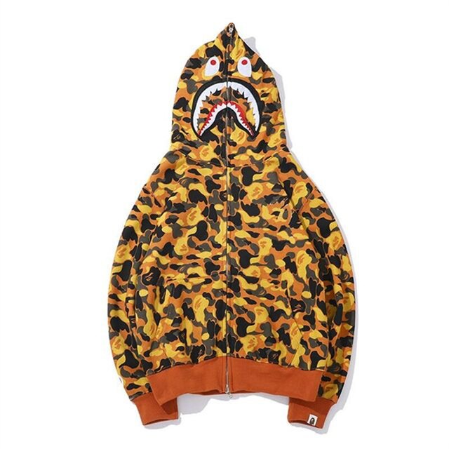Herren Shark Camouflage Hoodies