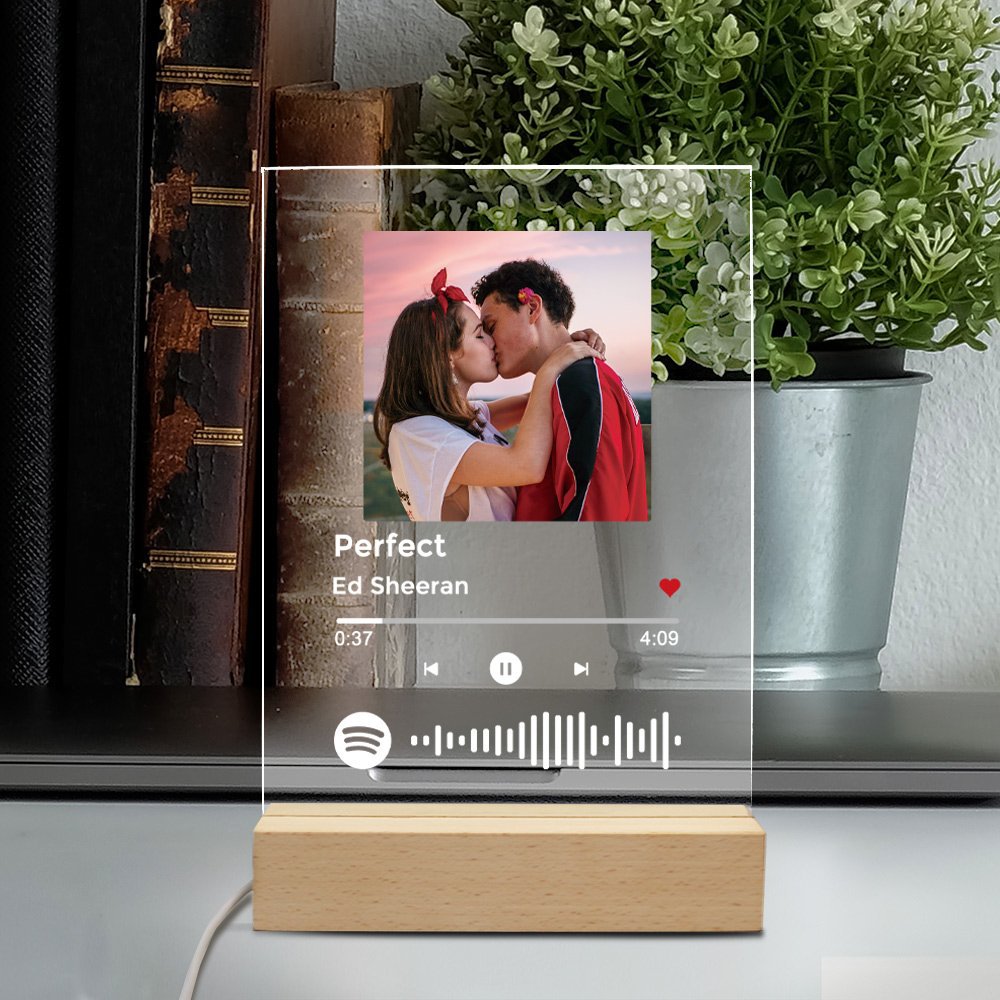 Personalisierte Spotify 3D-Lampe