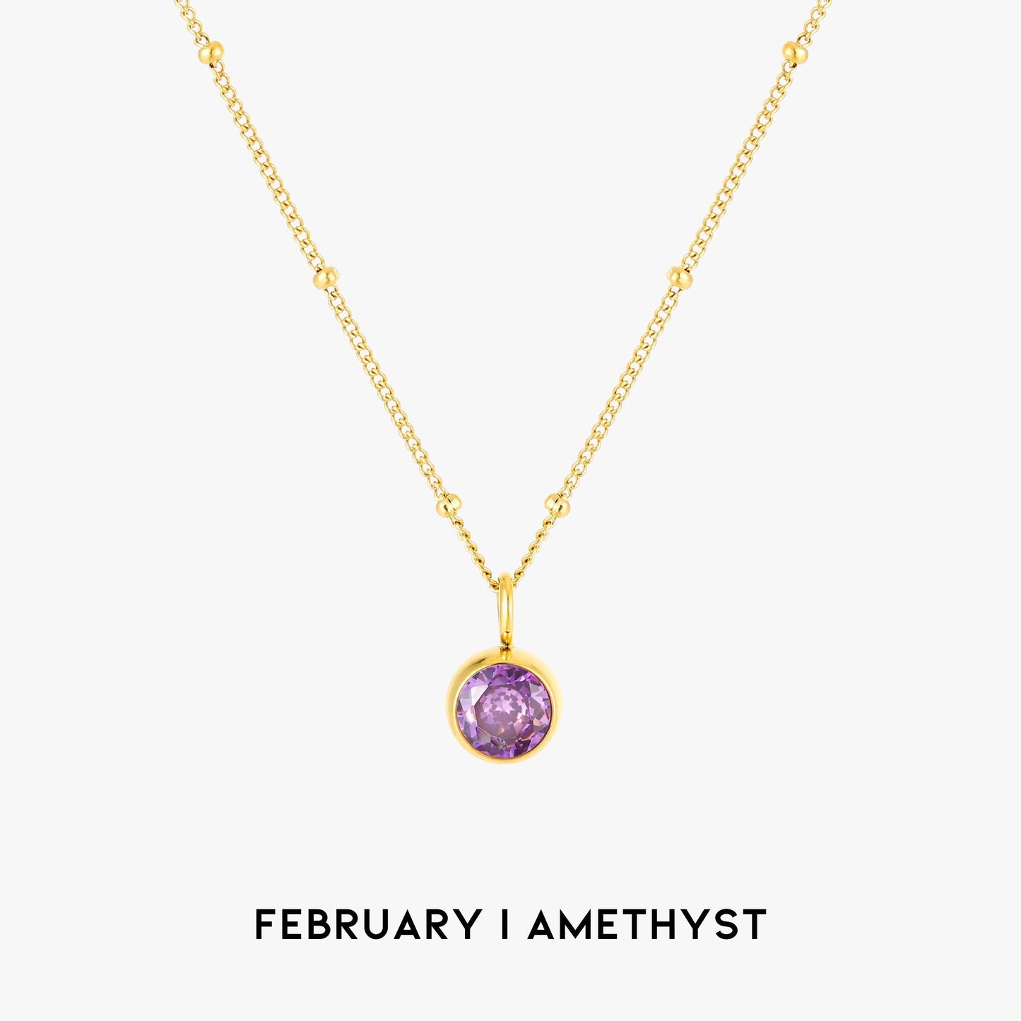 Aurora Geburtsstein-Halskette - Eine bezaubernde Verbindung