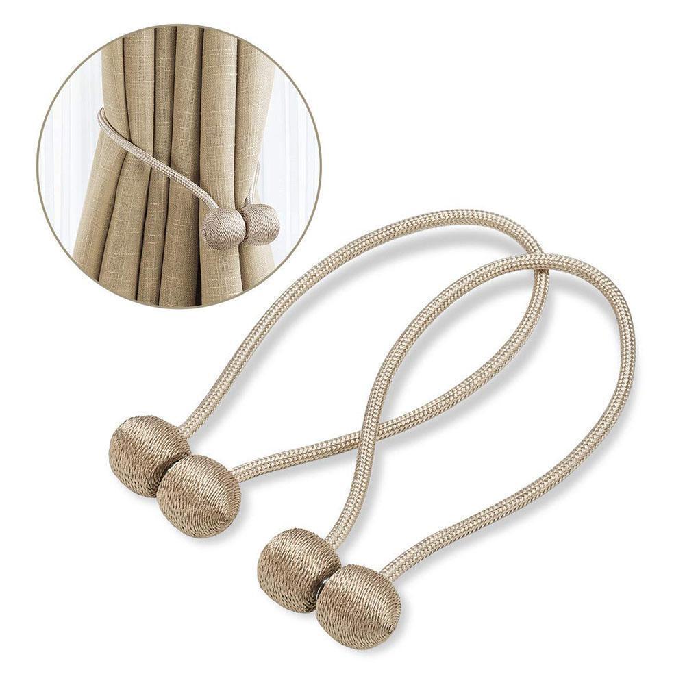 Elegante magnetische Vorhangschnalle, 2 Stück
