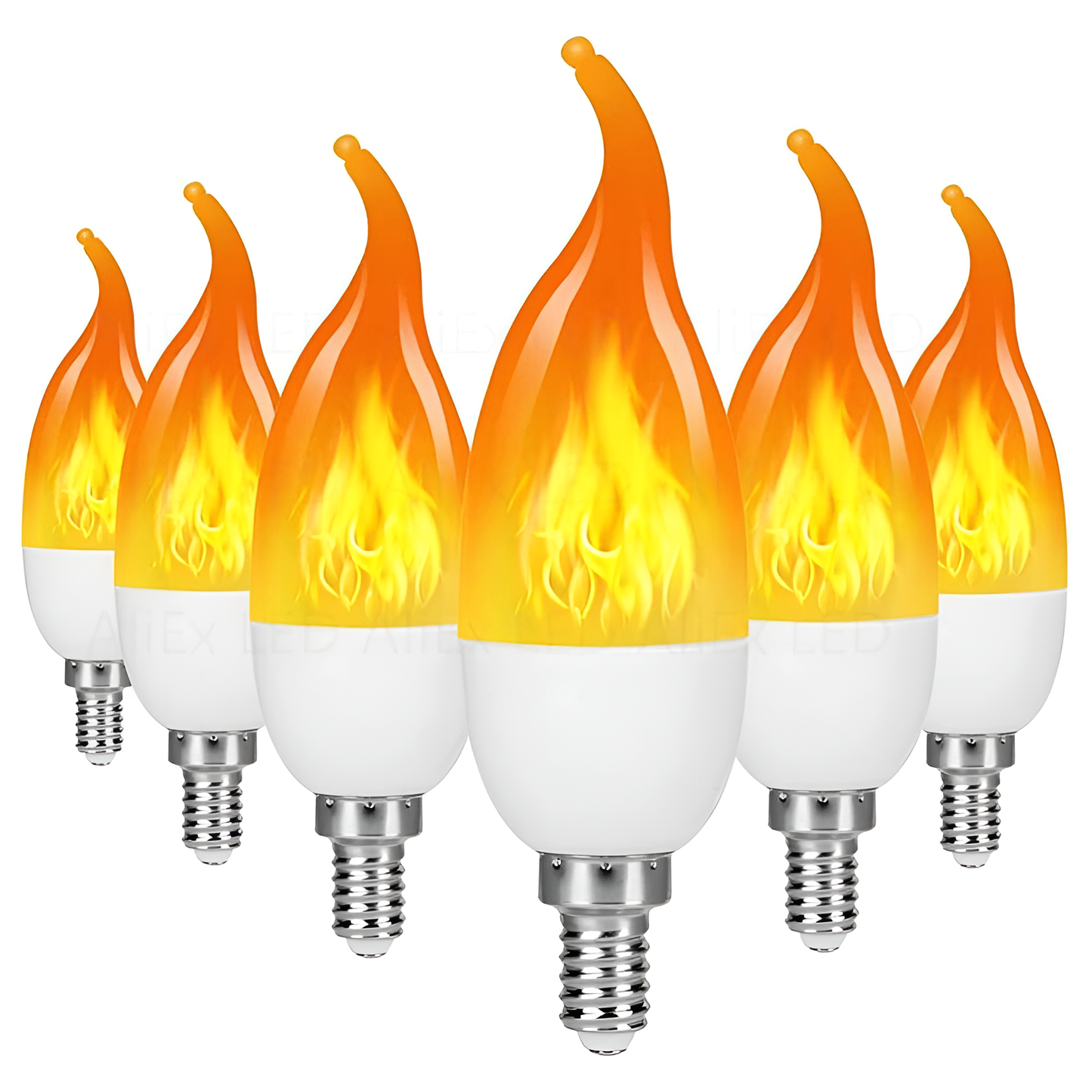Sandsberg | Flame Effect Lampe - 9W Simulierte Flamme Birne