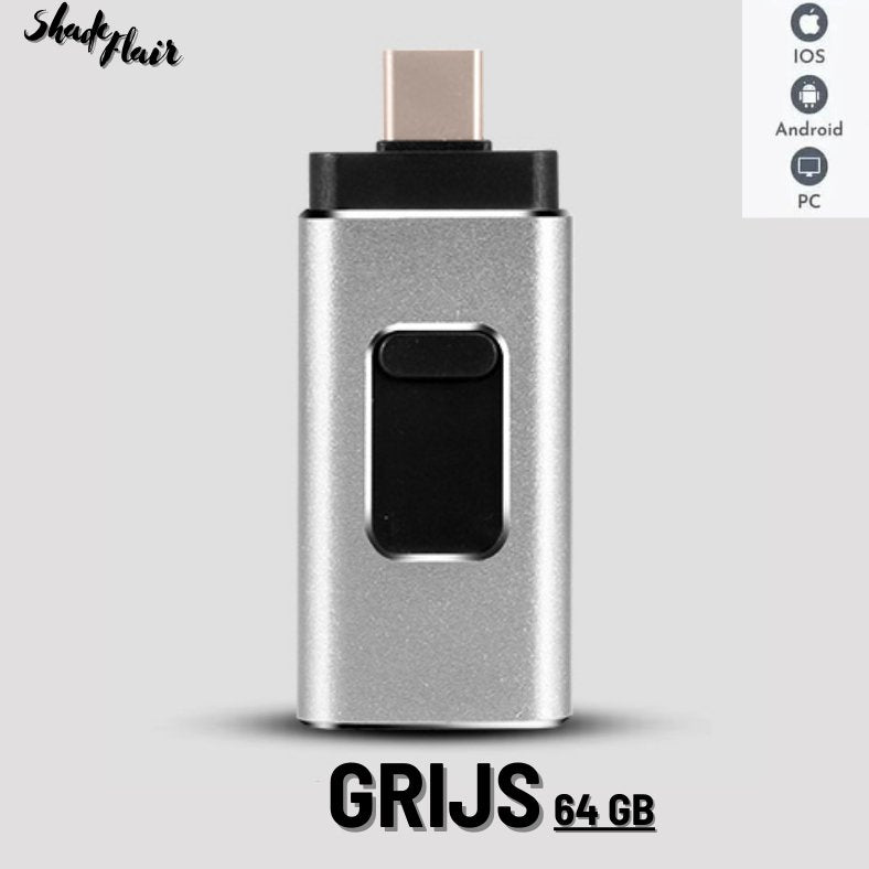 FlashDrive – 4-in-1-Speicherstick für alle Geräte