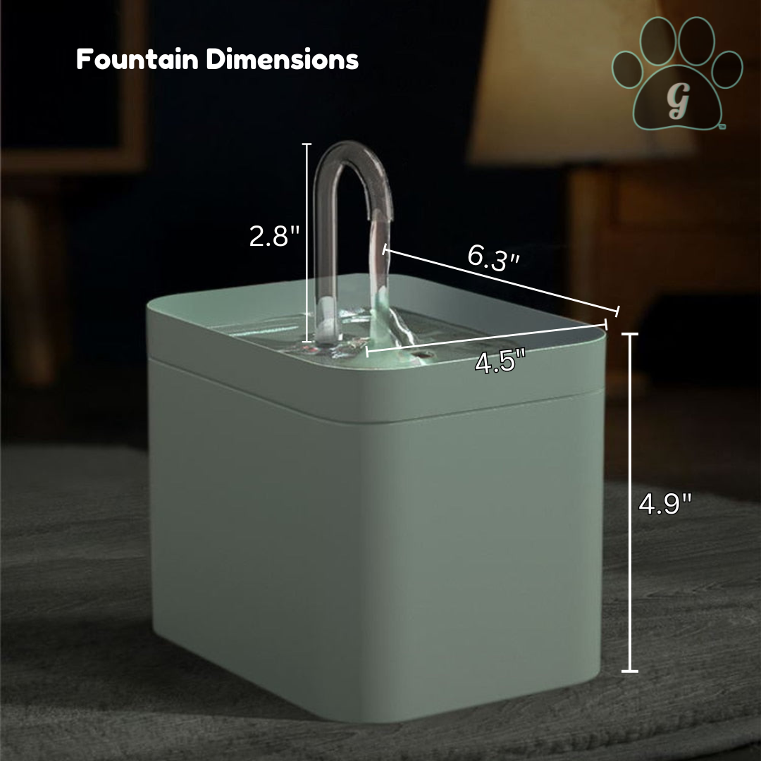 Ultra-Leise 1.5L Haustier-Wasserbrunnen